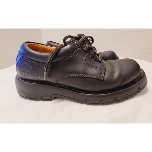 Timberland Other - TIMBERLAND Oxford Mens Black Nubuck Leather Lace Up Shoe 9.5M Waterproof